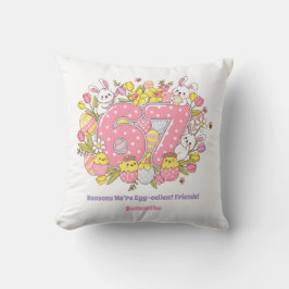 67 Reasons We’re Egg-cellent Friends! Easter クッション