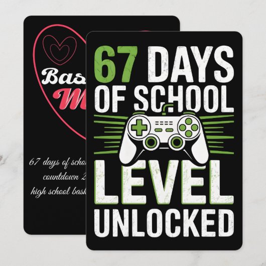 67 School Days, Basketball Mom Journey 2026 シーズンカード (正面/裏面)