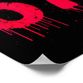 67 Shirt, 67 Meme Six Seven Men Teen Kids Funny  ポスター (角)