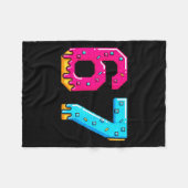 67 Shirt Baseball Life Style 101 Apparel Youth Dri フリースブランケット (正面(横))