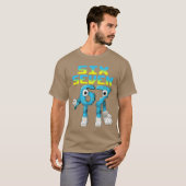 67 Si Seven 67 おもしろイタリア人Brainrotゲーミングミーム Tシャツ (正面フル)