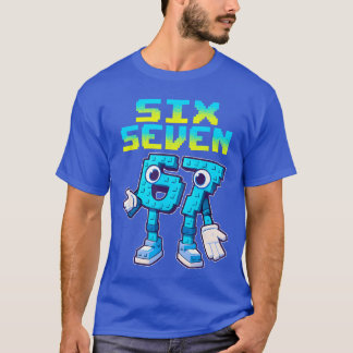 67 Si Seven 67 おもしろイタリア人Brainrotゲーミングミーム Tシャツ