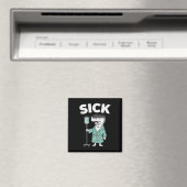 67 Sick Seven Six 6 7 ミーム マグネット (インサイチュ (食洗機))