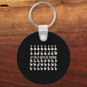 67 Silly Days Of School Funny Goose 67 Meme For Te キーホルダー (正面)