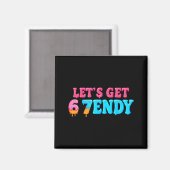 67 Six 7 Sendy 6 7endyセニー67ミーム マグネット (正面/裏面)