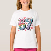 67 Six Seven グリーン・セントパトリックデー Tシャツ (正面)