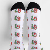 67 Six Seven ソックス、ユニークなクリスマスギフトのアイデア ソックス (上部)