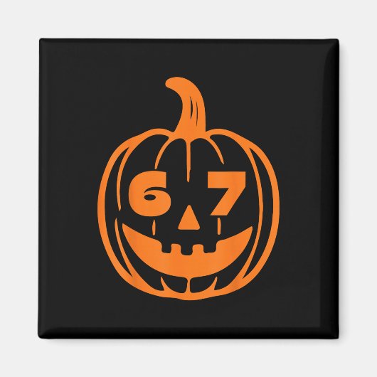 67 Six Seven ハロウィンコスチューム 学生 教師 マグネット (正面)