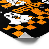 67 Six Seven ミーム 6 7 ペア ハロウィン コーデ ポスター (角)