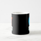 67 Six Seven ミーム 6 7 手 コーヒーマグカップ (中央)