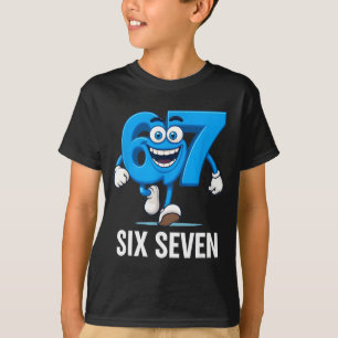 67 Six Seven 面白いイタリアン・ブレインロット キッズ ゲーミング Vi Tシャツ
