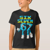 67 Six Seven 6-7 - Funny Italian Brainrot Kids Gam Tシャツ (正面)