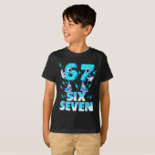 67 Six Seven 6-7 - Funny Italian Brainrot Kids Gam Tシャツ (正面フル)