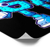 67 Six Seven 6-7 Funny Italian Brainrot Kids Gamin ポスター (角)