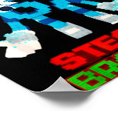 67 Six Seven 6-7 - Funny Steal Brainrot Kids Chris ポスター (角)