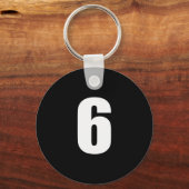 67 Six Seven 6 7 Meme Design Funny 6 7 Front Ck De キーホルダー (正面)