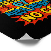 67 Six Seven 6 7 Meme Design Funny 6 7 Sigma Rizzl ポスター (角)