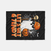 67 Six Seven 6 7endy Let's Get Sendy Meme Hallowee フリースブランケット (正面(横))