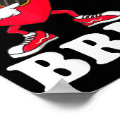 67 Six Seven Bruh バレンタイン 6 7 男子 メンズ ポスター (角)