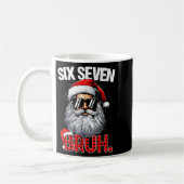 67 Six Seven Bruh Funny Christmas 6 7 Meme Men Wom コーヒーマグカップ (左)