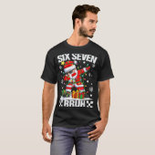 67 Six Seven Bruh Funny Christmas 6 7 Meme Men Wom Tシャツ (正面フル)