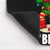 67 Six Seven Bruh Funny Christmas Dabbing Elf 6 7  マウスパッド (コーナー)