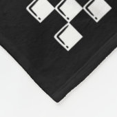 67 Six Seven Bruh Funny Christmas Dabbing Gingerbr フリースブランケット (角)