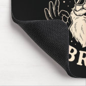 67 Six Seven Bruh Funny Christmas Santa 6 7 Meme  マウスパッド (コーナー)