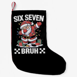 67 Six Seven Burh おもしろクリスマス 6 7 Meme スモールクリスマスストッキング