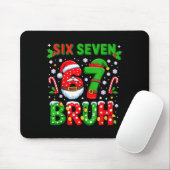 67 Six Seven Burh クリスマス 6 7 ミーム  マウスパッド (マウス)