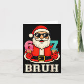 67 Six Seven Burh Funny Christmas 6 7 Meme Men Wom カード (正面)