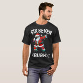 67 Six Seven Burh Funny Christmas 6 7 Meme Men Wom Tシャツ (正面フル)