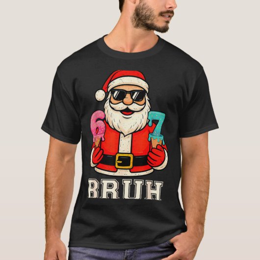 67 Six Seven Burh Funny Christmas 6 7 Meme Men Wom Tシャツ (正面)
