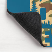 67 Six Seven Camo Deer Buck Meme Funny Hunting Out マウスパッド (コーナー)