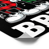 67 Six Seven Christmas Bruh Funny Italian Brainrot ポスター (角)