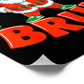 67 Six Seven Christmas Bruh Santa Six Seven Christ ポスター (角)