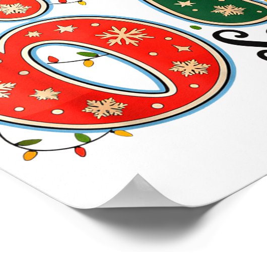 67 Six Seven Christmas Funny Meme 67 Couples Chris ポスター (角)