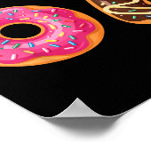 67 Six Seven Donut Meme Funny Sweet Sprinkles  ポスター (角)