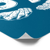 67 Six Seven Funny 6 7 Meme Gen Alpha Slang 6 7 Ha ポスター (角)