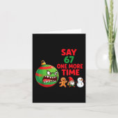 67 Six Seven Funny Christmas 6 7 Meme Joke Men Wom カード (正面)