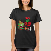 67 Six Seven Funny Christmas 6 7 Meme Joke Men Wom Tシャツ (正面)