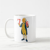 67 Six Seven Funny George Washington Meme T-shirt_ コーヒーマグカップ (左)