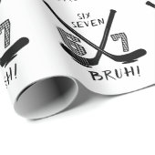 67 Six Seven Funny Meme Brain Rot Meme ラッピングペーパー (ロールコーナー)