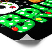 67 Six Seven Funny Snowman Reindeer Bruh 6 7 Meme  ポスター (角)