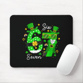 67 Six Seven Funny St Patricks Day Leprechaun 6 7  マウスパッド (マウス)