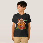 67 Six Seven Gingerbread House Funny Teacher Chris Tシャツ (正面フル)