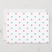 67 Six Seven Girl Birthday Photo Invitation 招待状 (裏面)