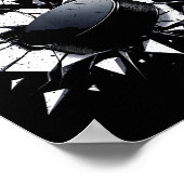 67 Six Seven Hockey Gen Alpha Brainrot Meme ポスター (角)