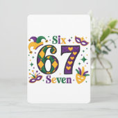67 Six Seven Mardi-Gras Black History 2026 シーズンカード (スタンド正面)