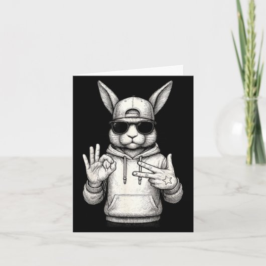 67 Six Seven Meme 6 7 Funny Easter Day For Boys Me カード (正面)